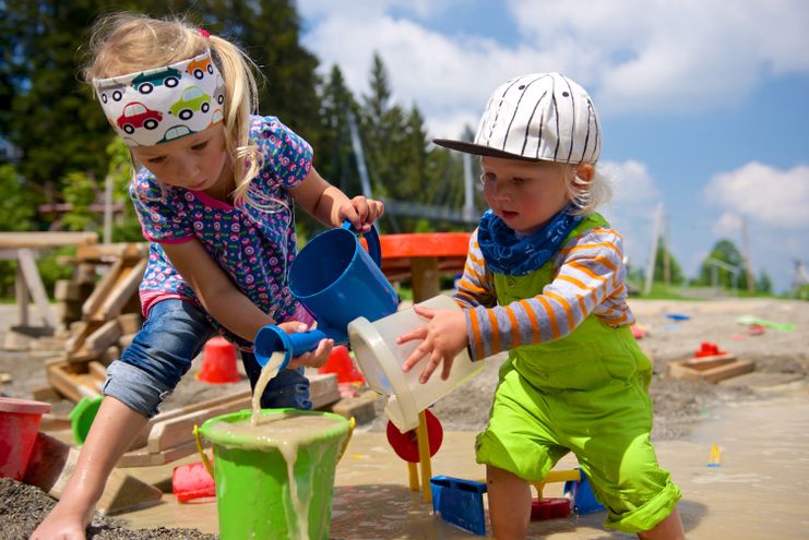 Wasserspielplatz Skywalk
