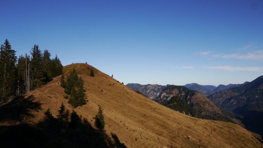 Aufstieg zum Heidelbeerkopf