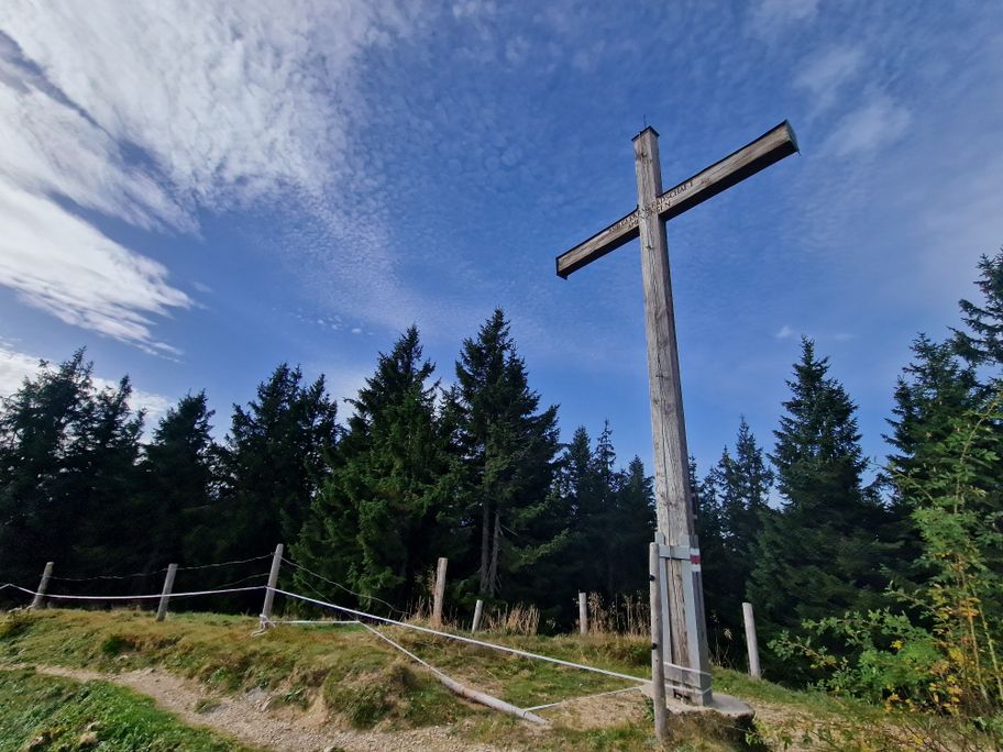 Gipfelkreuz auf dem Bleicherhorn