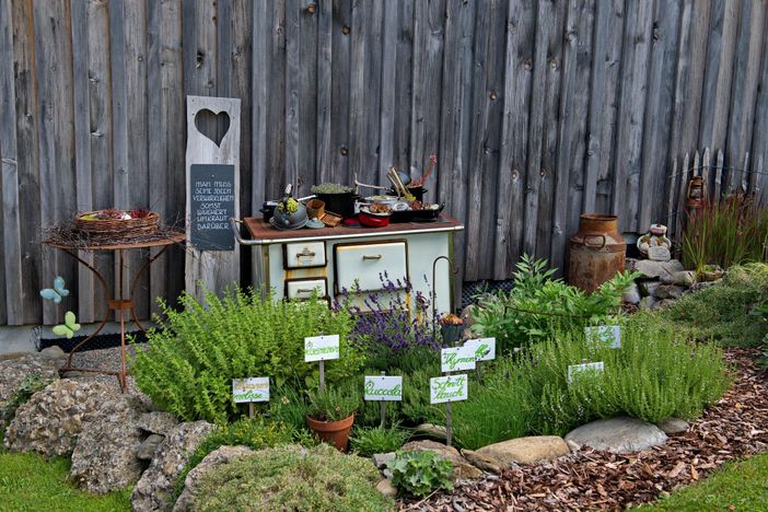 Der Kräutergarten..."klauen" ist erlaubt!