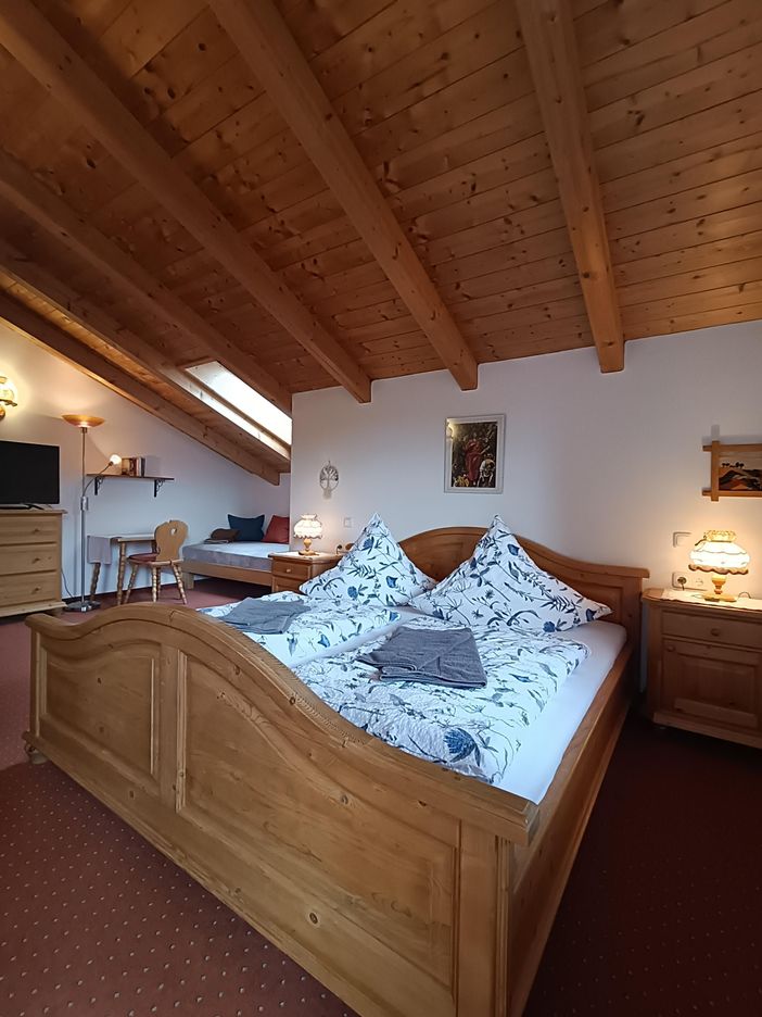 Fewo Eisenberg Schlafzimmer oben