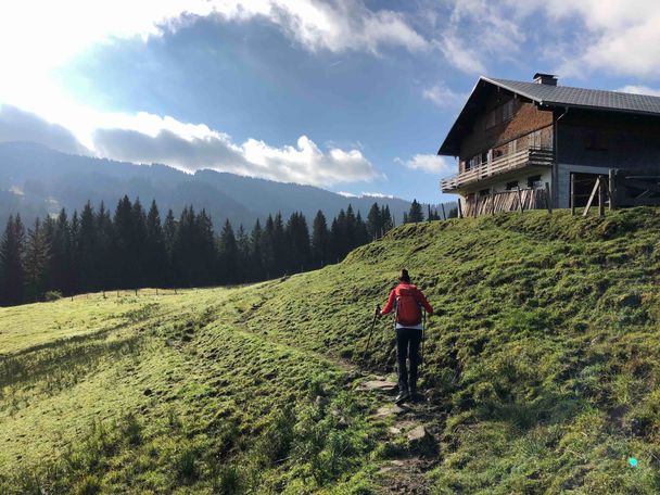 Himmelsstürmer Route der Wandertrilogie Allgäu - Etappe 14 - Balderschwang-Obermaiselstein/Grasgehren