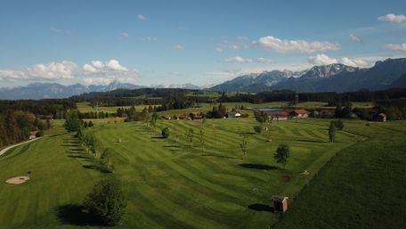Golfplatz Alpenseehof von oben