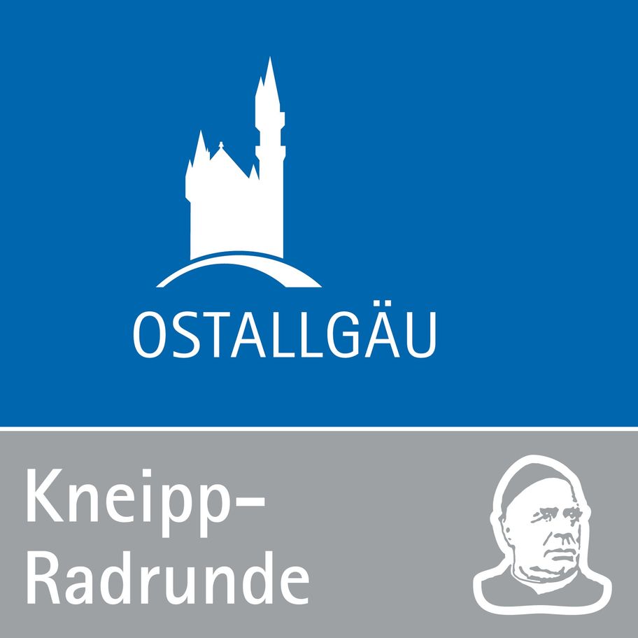 Routenlogo der Kneipp-Radrunde Ostallgäu