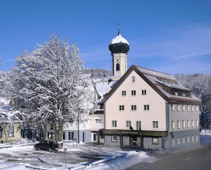 Hotel Lamm Immenstadt im Winter