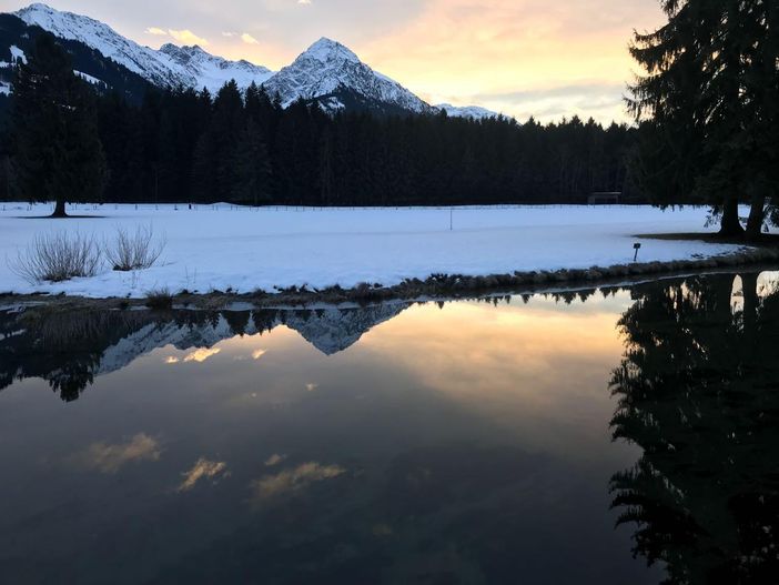 Morgenstimmung am Grundbach