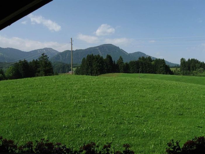 Ausblick Balkon
