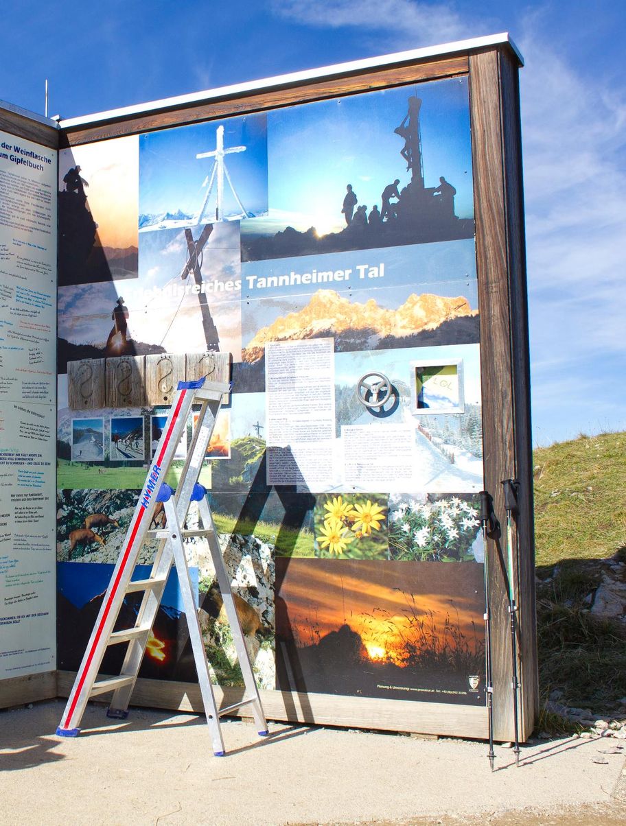 Neunerköpfle Infotafel