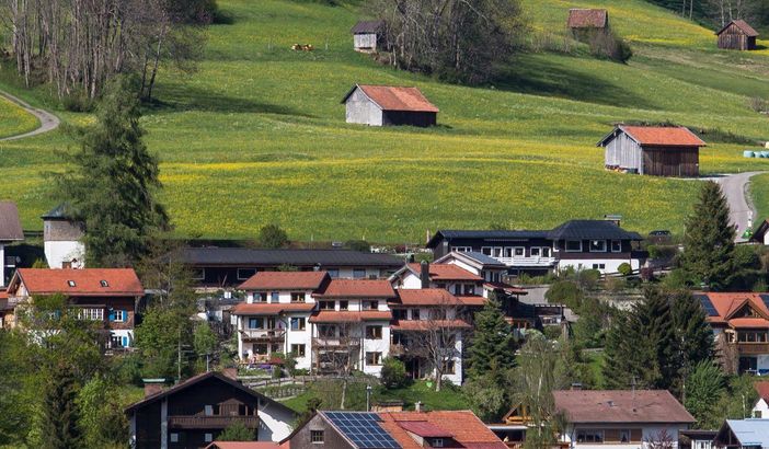 Unsere Hausanlage in Vorderhindelang