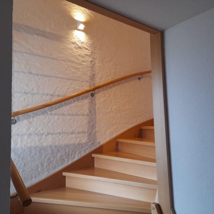 Wohnung "Rubihorn" | Treppe zu den Schlafzimmern