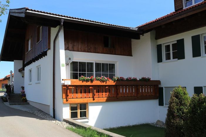 Ansicht Ferienwohnung Trettachblick