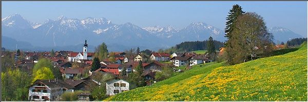 Rieden im Frühjahr - Rieden am Forggensee