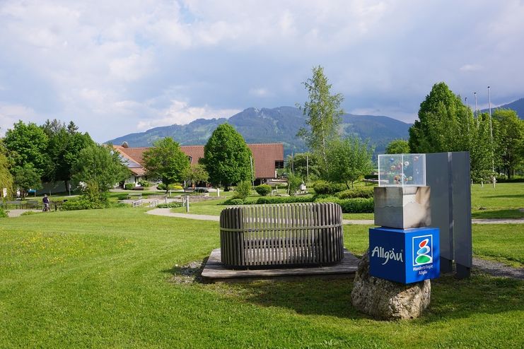 Start- und Willkommensplatzplatz in Nesselwang