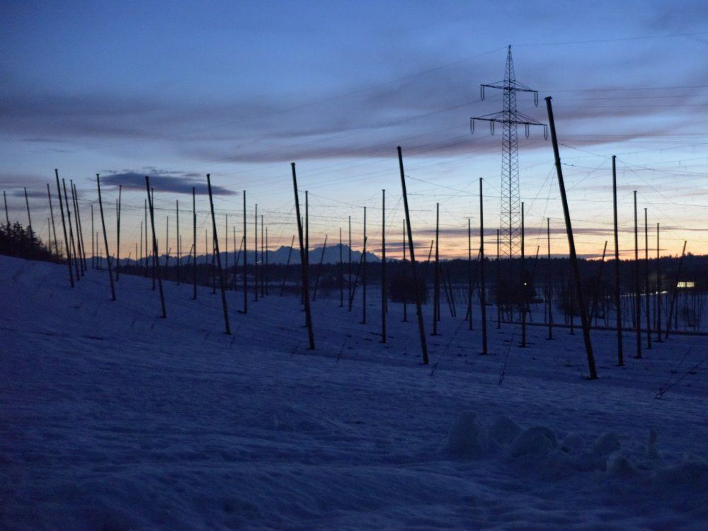 Winterliche Dämmerung