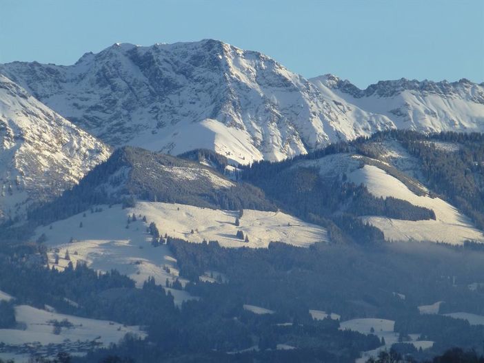 Blick vom Balkon