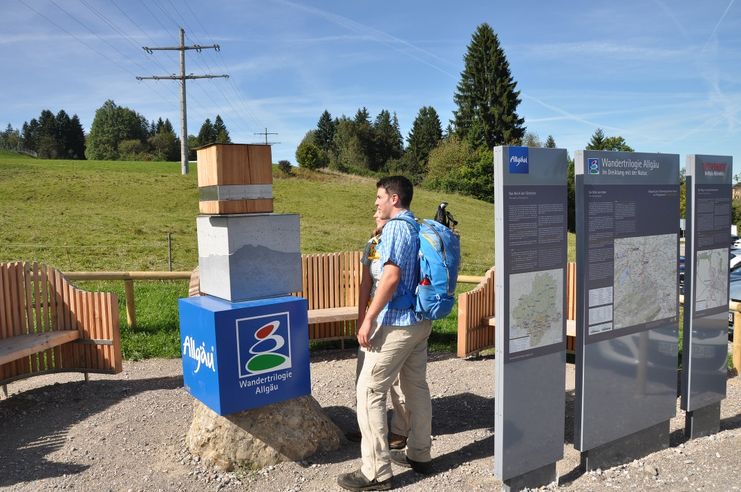 Start- und Willkommensplatz Nesselwang - an der Alpspitzbahn