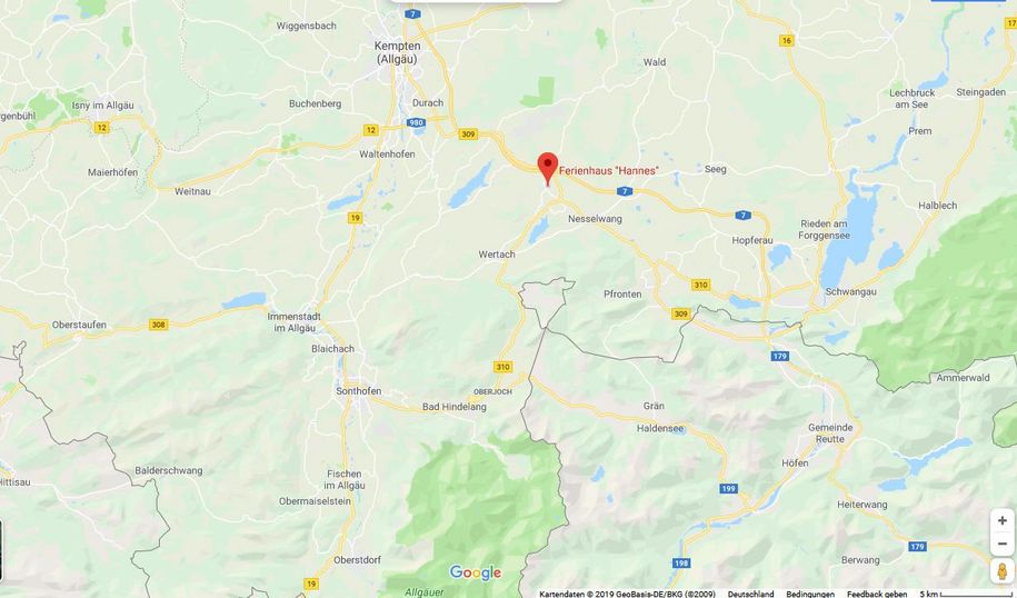 Zentrale Lage - Berge und Seen ab Haustüre...