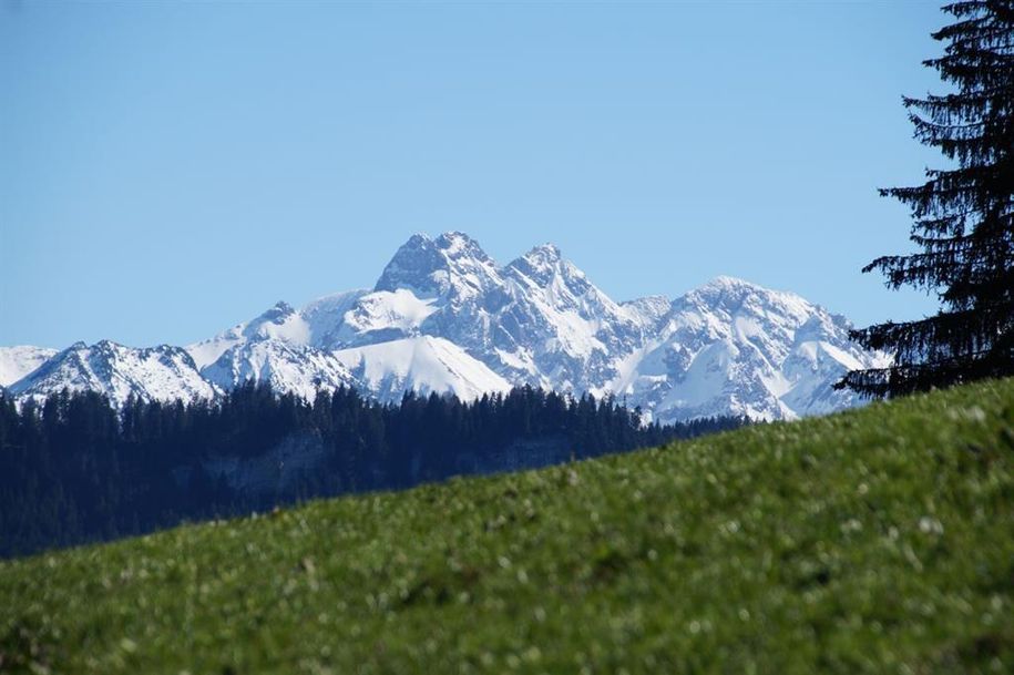 Einzigartiges Bergpanorama direkt vor der Haustür