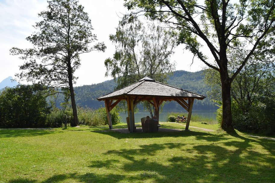 Klimapavillon zum entspannen