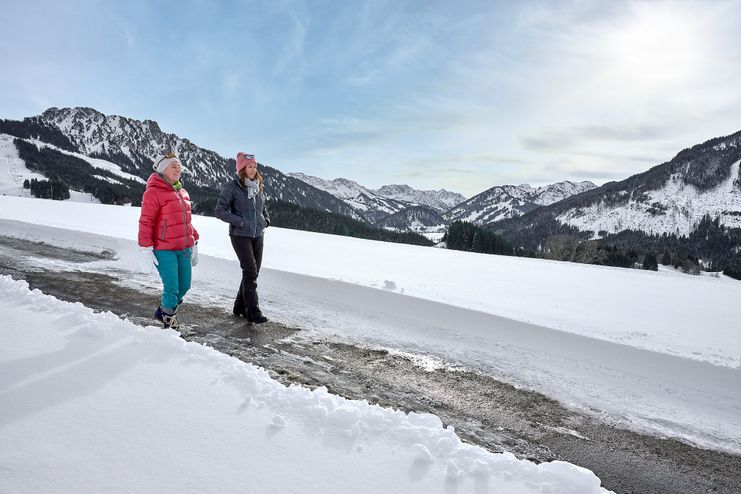 Winterwandern in Jungholz