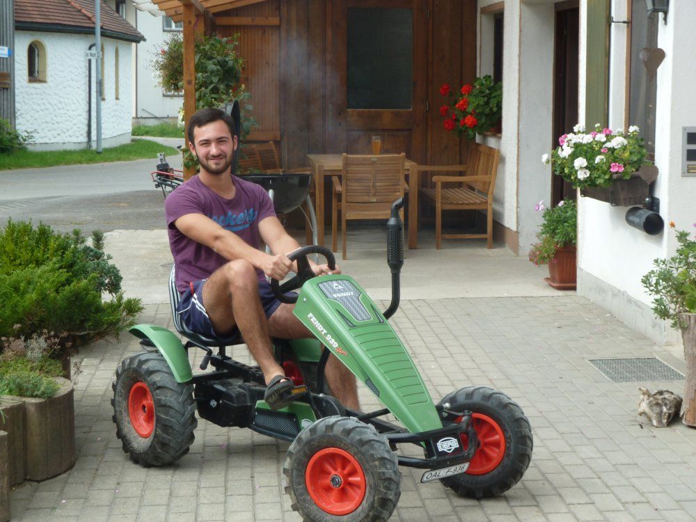 Tretfahrzeuge für grosse und kleine Kinder
