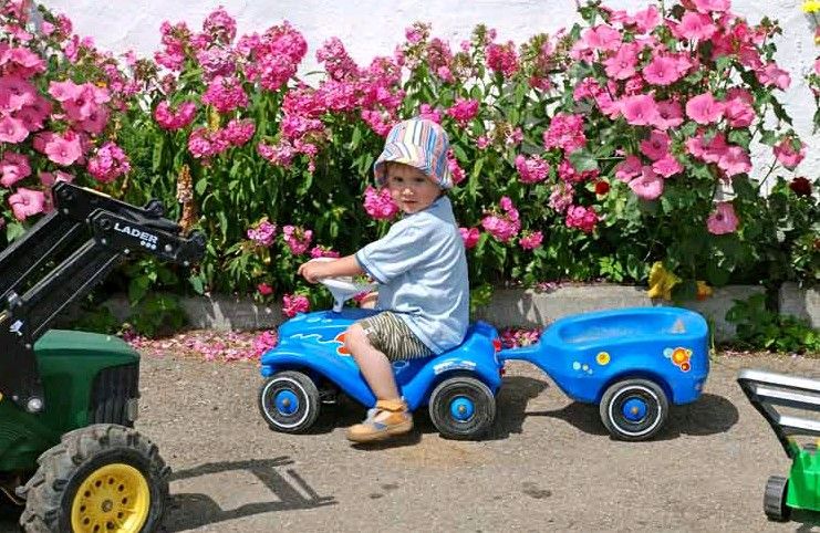 Für Ihre Kinder haben wir einen großen Fuhrpark