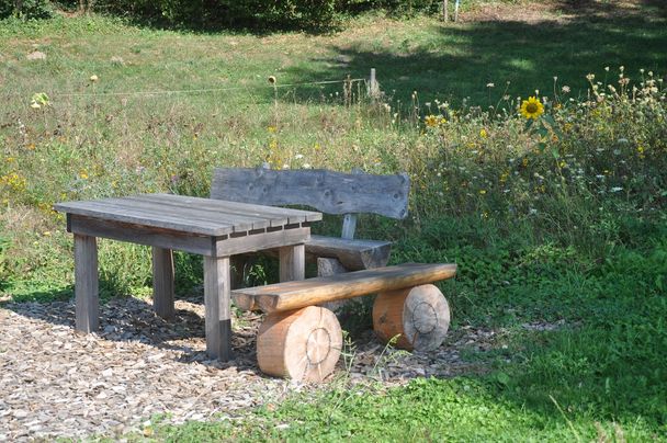 Ideale Platz für eine Rast