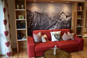 Alpenfirn Suite wohnzimmer