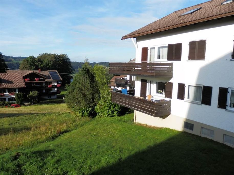 Blick auf den Balkon