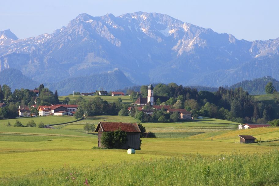 Berglandschaft in Rückholz