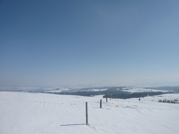 Blick über Buchenberg Richtung Kempten