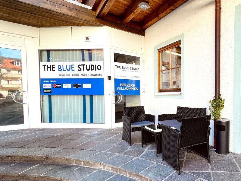 Außenansicht Blue Studio Coworking