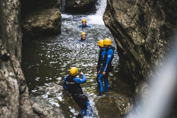 Canyoning in der Starzlachklamm mit MAP-Erlebnis