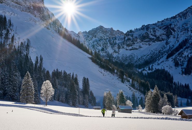 Im Naturschutzgebiet Vilsalpsee