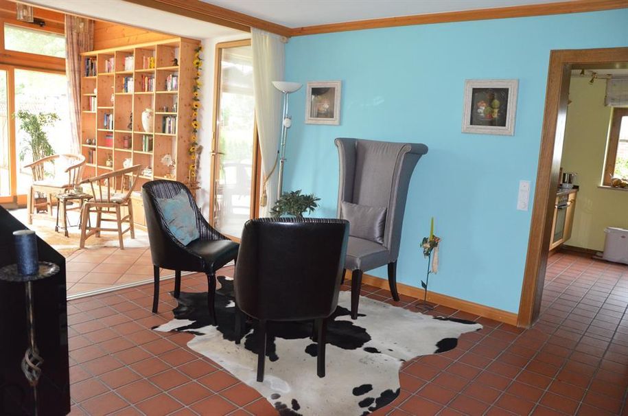 Lesezimmer und Wintergarten