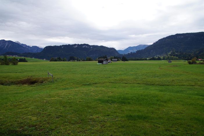 Blick vom Balkon