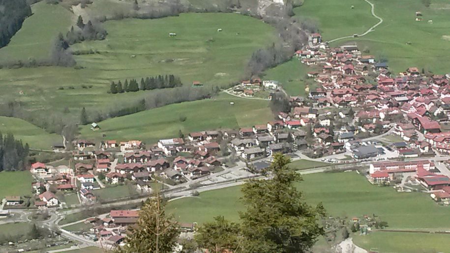 Blick auf Bad Hindelang vom Imberg