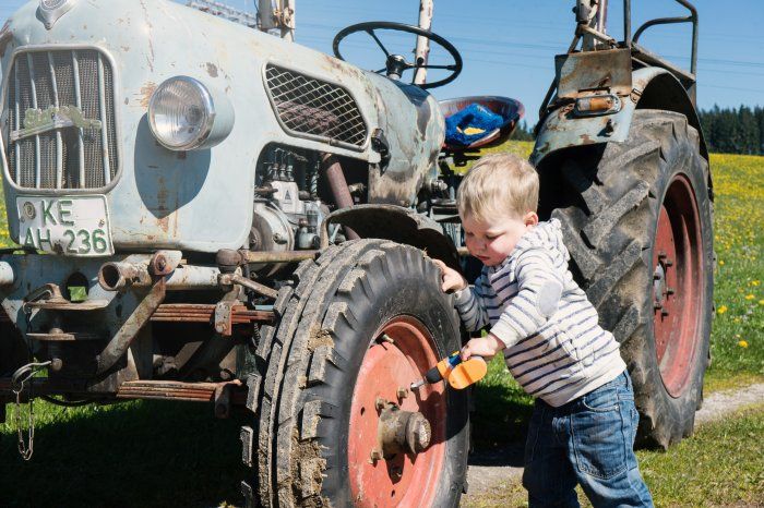 Für Jungs gibt es immer was zum Schrauben