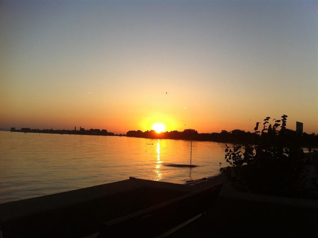 Sonnenuntergang am Bodensee