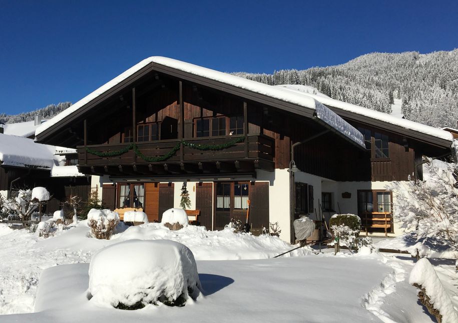 Haus im Winter