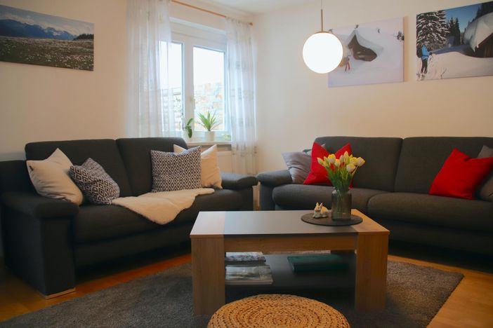 Sofaecke im Wohnzimmer