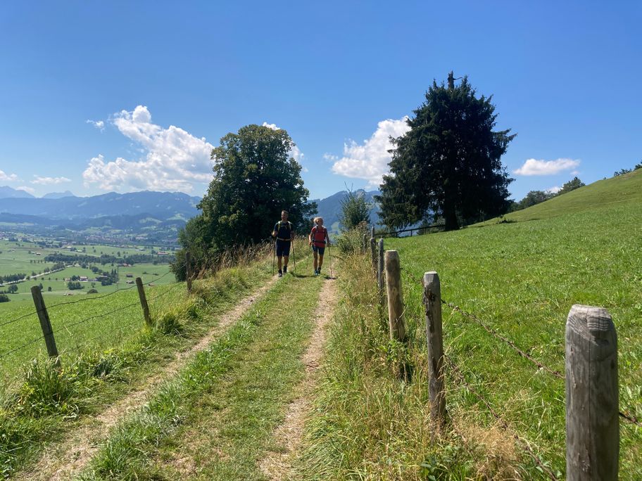 Auf dem Weg zur Gebhardshöhe