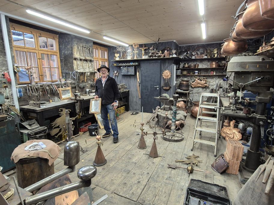 Hans Rimmel - Kupferschmied in der Alten Schmiede