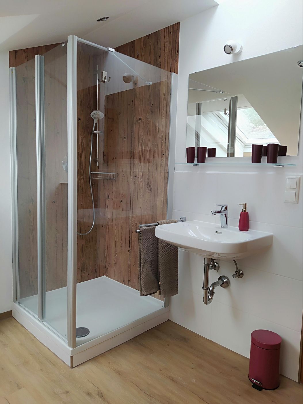 Fewo Hörnerblick Dusche