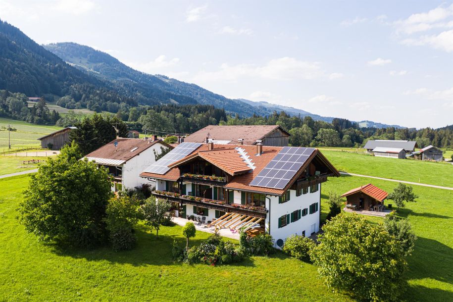 Der Fohlenhof Wenz von oben