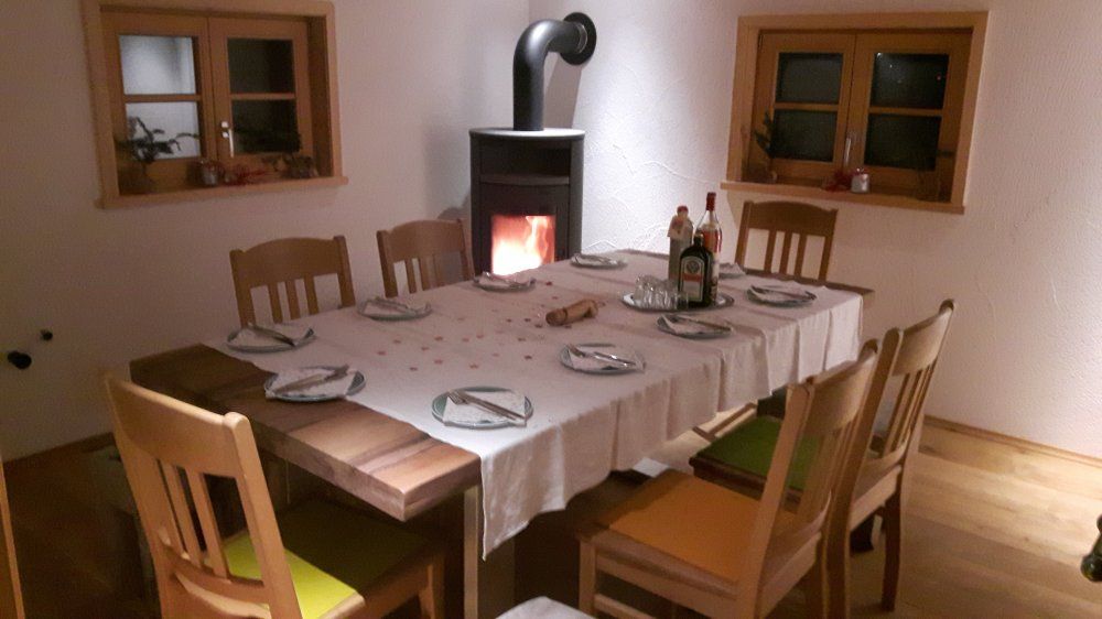 Unser Gartenhaus von innen