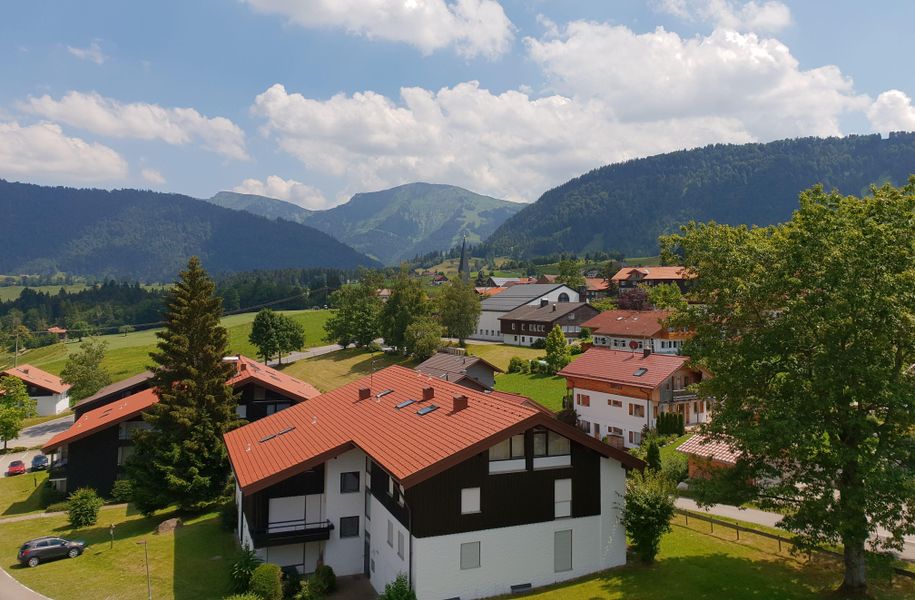 Steibis Panorama mit Hochgrat