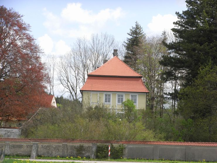 Das Landschloss Grünenfurt zwischen Amendingen und Eisenburg bei Memmingen.