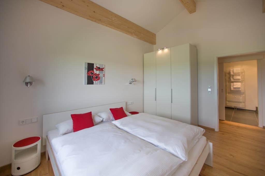 Schlafzimmer Chalet Allgäu
