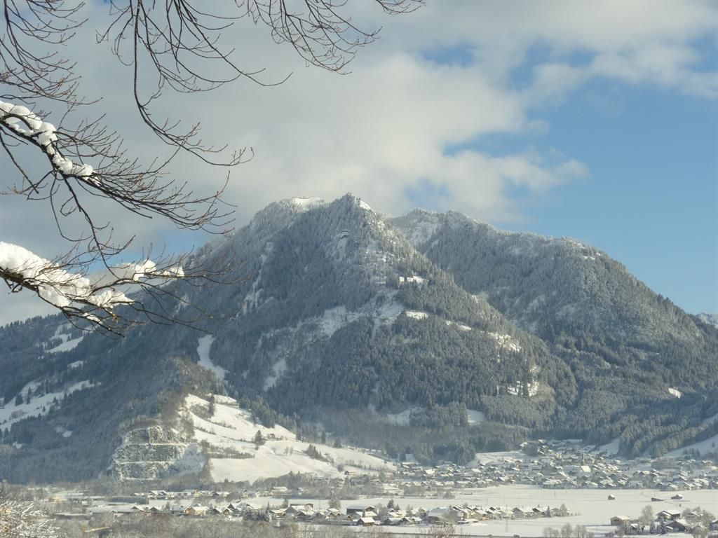 Blick von der Ferienwohnung Sonnenblume